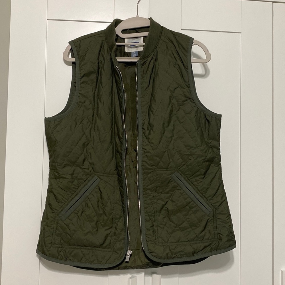 Army Green Old Navy Vest | Size M